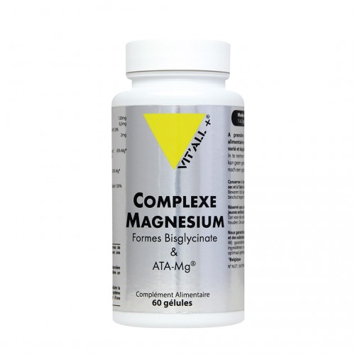 VIT&#039;ALL+ COMPLEXE MAGNESIUM 60 GELULES VEGETALES