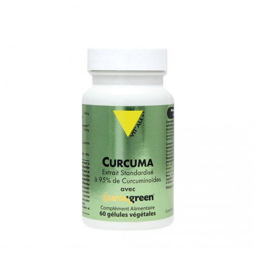 VIT&#039;ALL+ CURCUMA 250 MG 60 GELULES VEGETALES