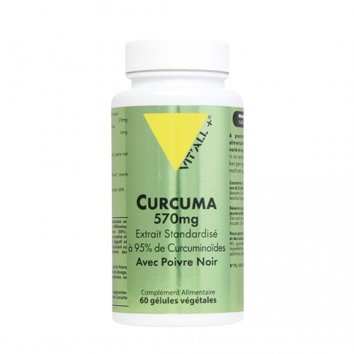 VIT&#039;ALL+ CURCUMA 570 MG 60 GELULES VEGETALES