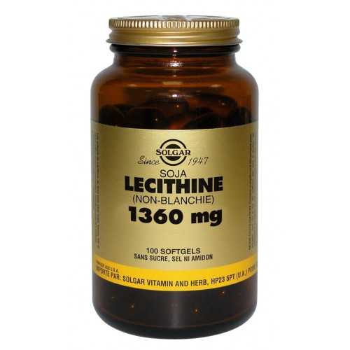 LECITHINE 1360mg 100 softgels