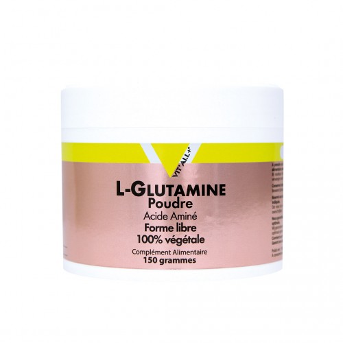 VIT&#039;ALL+ L-GLUTAMINE POUDRE 150 G