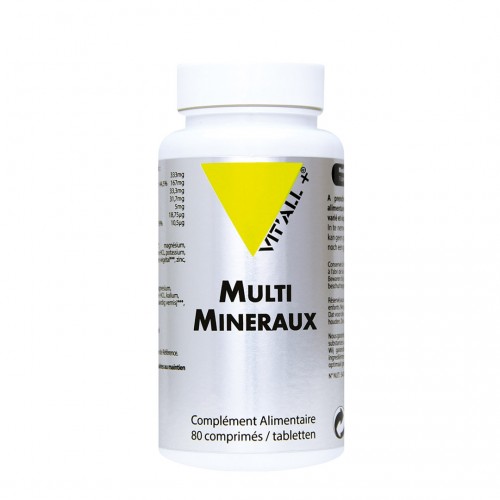 VIT&#039;ALL+ MULTIMINERAUX 80 COMPRIMES