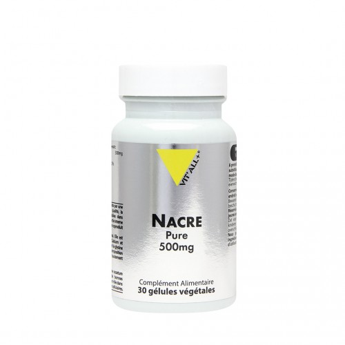 VIT&#039;ALL+ NACRE PURE 500 MG 30 GELULES VEGETALES