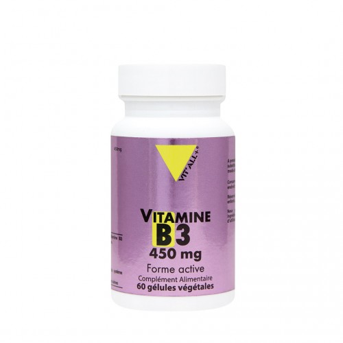 VIT&#039;ALL+ VITAMINE B3 450 MG 60 GELULES VEGETALES