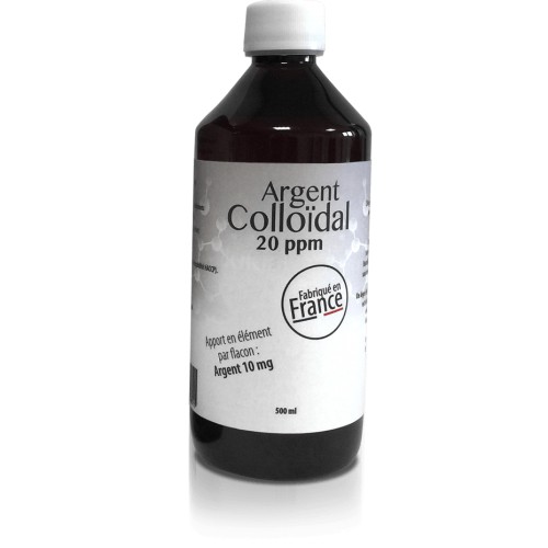 ARGENT COLLOÏDAL 20 ppm 500ml