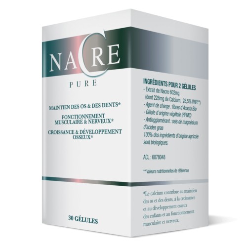 NACRE PURE 30 gélules végétales