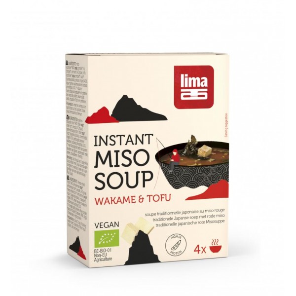 INSTANT MISO SOUP TOFU WAKAME 4x10g