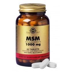 SOLGAR MSM 1000 MG 60 COMPRIMES