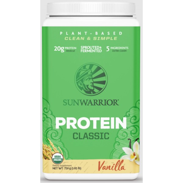 SUNWARRIOR PROTEIN CLASSIC VANILLA 750G