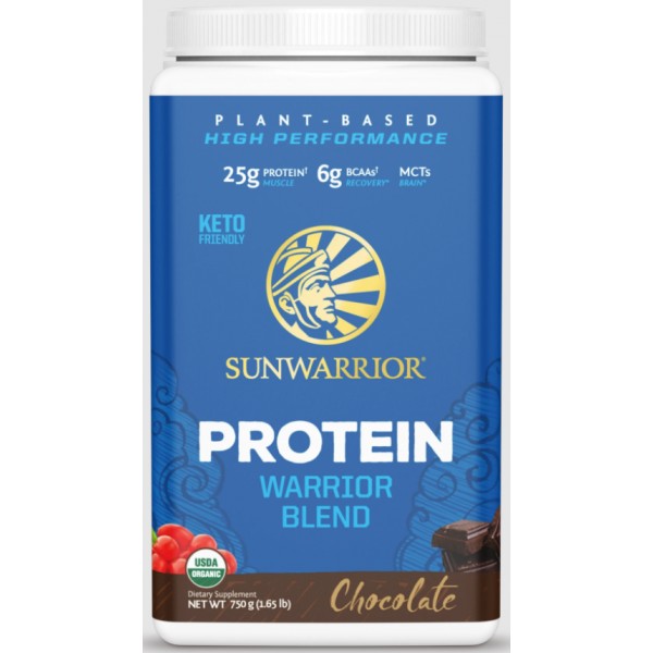 SUNWARRIOR PROTEIN WARRIOR BLEND CHOCOLATE 750G