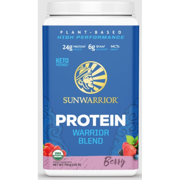 SUNWARRIOR PROTEIN WARRIOR BLEND BERRY 750G