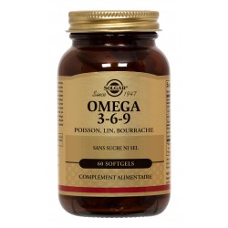 SOLGAR OMEGA 3-6-9 60 SOFTGELS