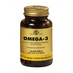 SOLGAR OMEGA 3 30 SOFTGELS