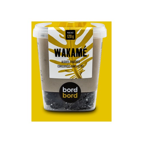 WAKAME ALGUE FRAICHE/SEL 120g