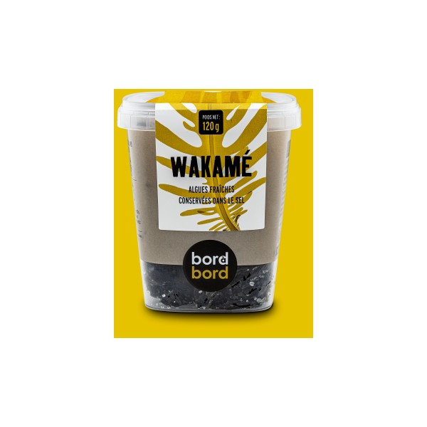 WAKAME ALGUE FRAICHE/SEL 120g