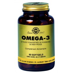 SOLGAR OMEGA 3 60 SOFTGELS