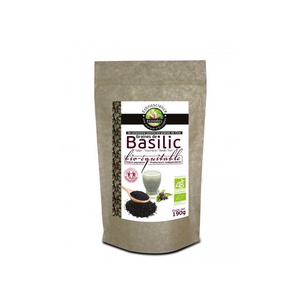 BASILIC THAI/SABJA/TOUCMARIA graines190g