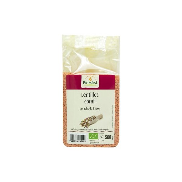 LENTILLES CORAIL FRANCE 250g