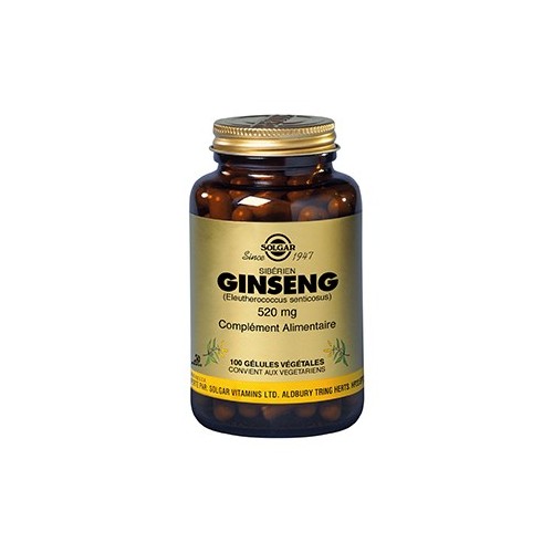 GINSENG SIBERIEN/ELEUTHEROCOQUE 100 gél