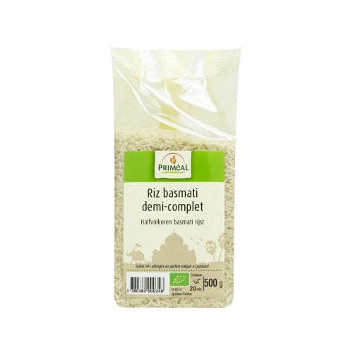 RIZ BASMATI 1/2COMPLET INDE/PAKISTAN500g