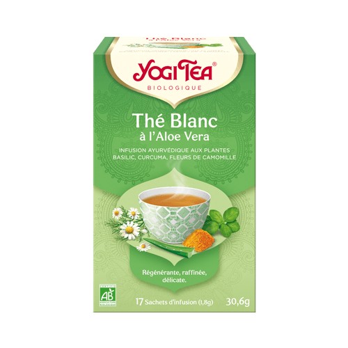 YOGI TEA THE BLANC ALOE VERA(17 sachets)