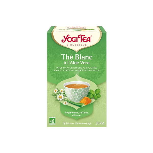 YOGI TEA THE BLANC ALOE VERA(17 sachets)