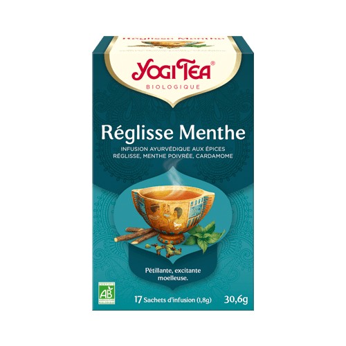 YOGI TEA REGLISSE MENTHE (17 sachets)