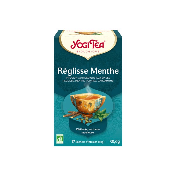 YOGI TEA REGLISSE MENTHE (17 sachets)