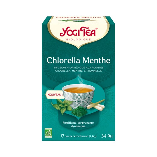 YOGI TEA CHLORELLA MENTHE (17 sachets)