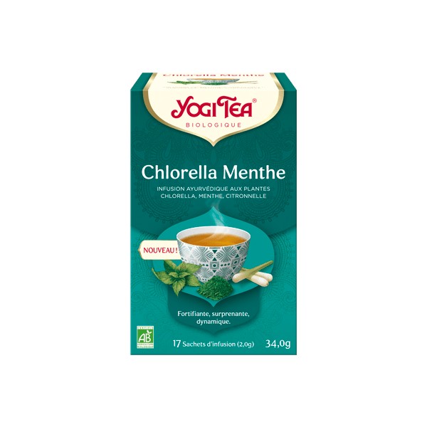 YOGI TEA CHLORELLA MENTHE (17 sachets)