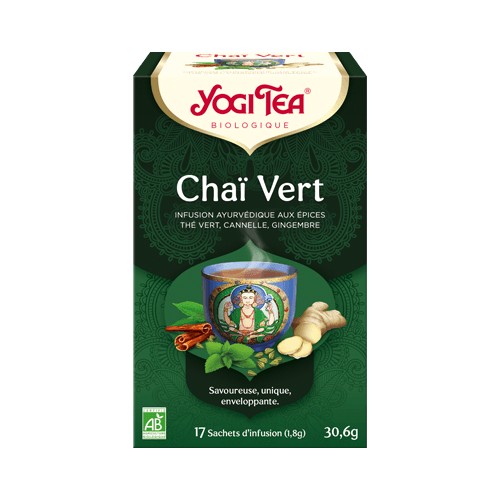 YOGI TEA CHAï VERT (17 sachets)