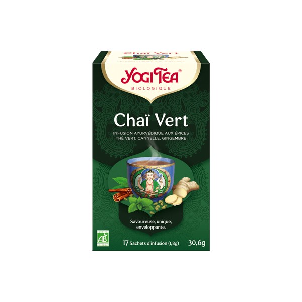 YOGI TEA CHAï VERT (17 sachets)
