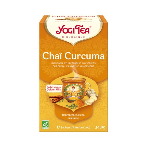 YOGI TEA CHAï CURCUMA (17 sachets)