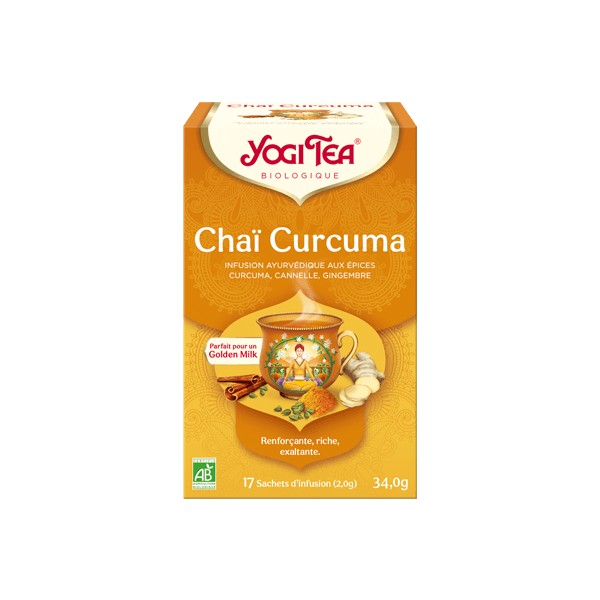 YOGI TEA CHAï CURCUMA (17 sachets)