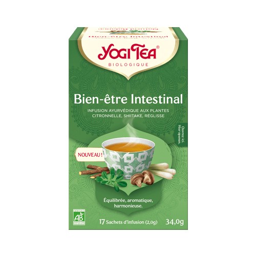 YOGI TEA BIEN-ÊTRE INTESTINAL(17 achets)