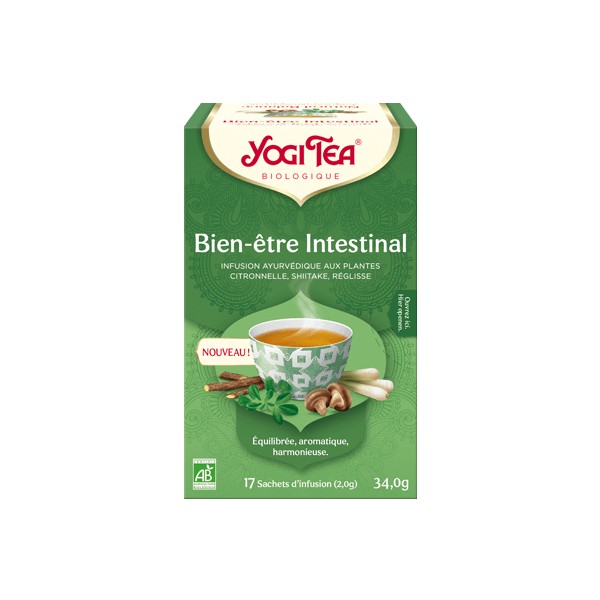 YOGI TEA BIEN-ÊTRE INTESTINAL(17 achets)