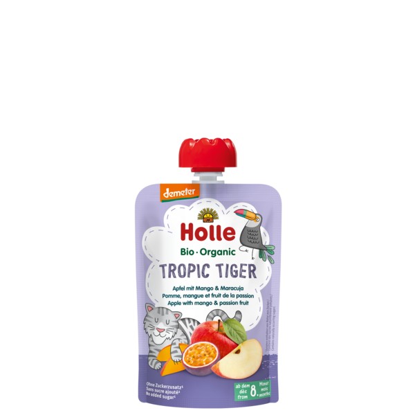 GOURDE TROPIC TIGER POMME MANGUE 100g