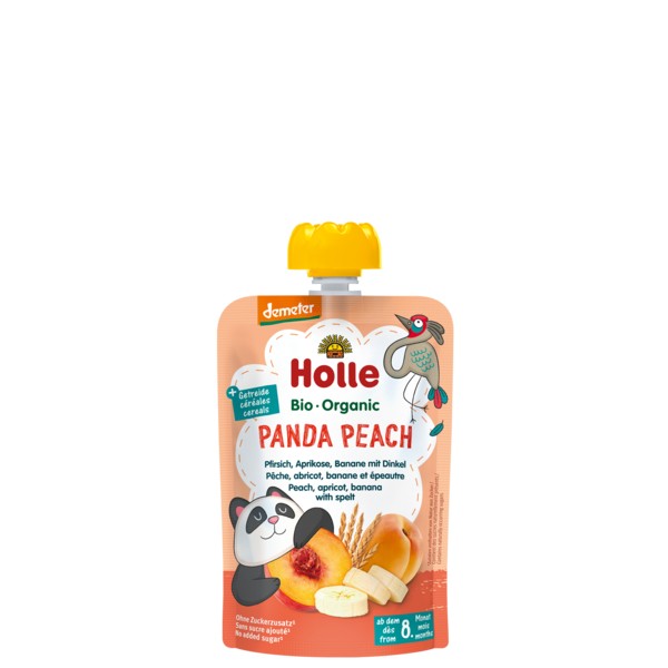 GOURDE PANDA PEACH/ABRICOT/SPELT 100g