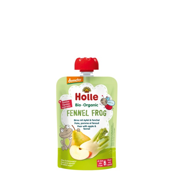 GOURDE FENNEL FROG POMME POIRE 100g