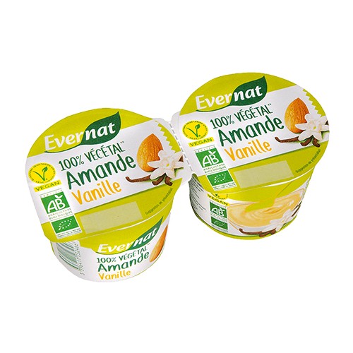 DESSERT VEGETAL AMANDE VANILLE 2x100g