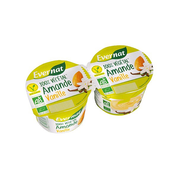 DESSERT VEGETAL AMANDE VANILLE 2x100g