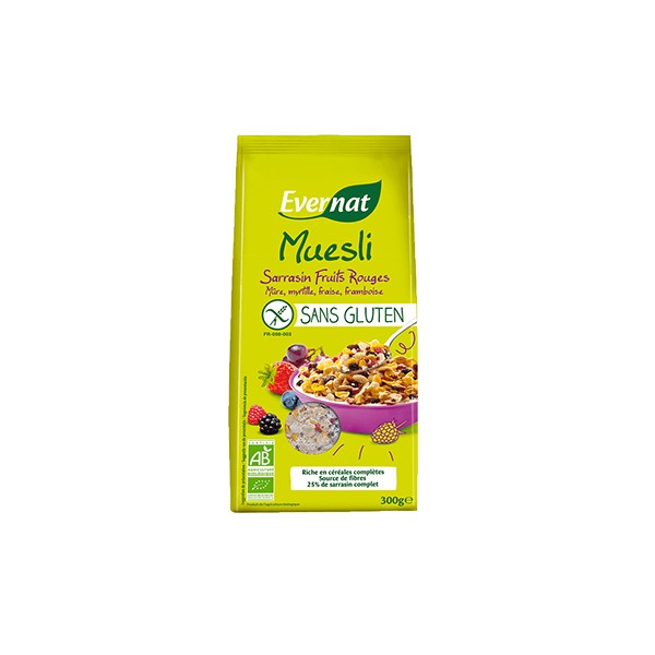 MUESLI SARRASIN FRUITS ROUGES 300g