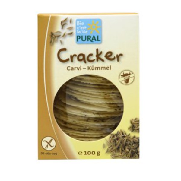 CRACKERS CARVI sans gluten 100g