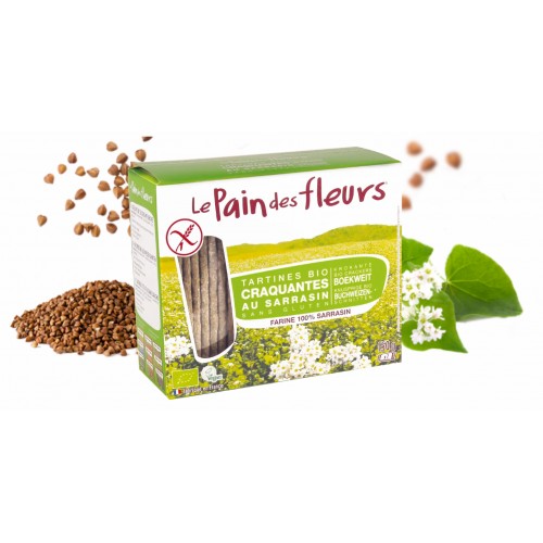 PAIN DES FLEURS SARRASIN 150g