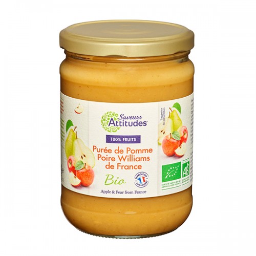 PUREE POMME POIRE WILLIAMS 560g