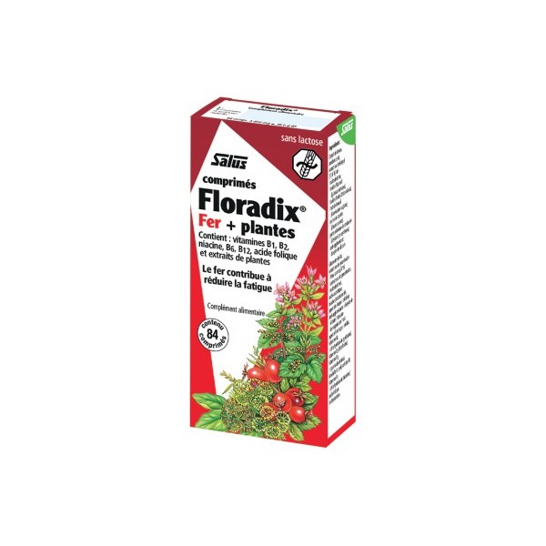 FLORADIX FER + PLANTES 84 comprimés