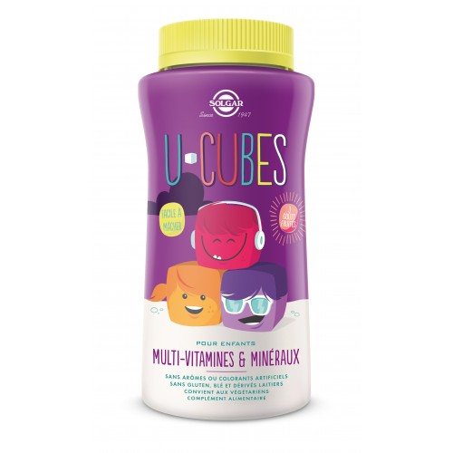 U-CUBES MUTIVITAMINES ENFANT 60 gummies