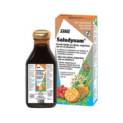 SALUDYNAM CALCIUM MAGNESIUM ZINCD3 250ml