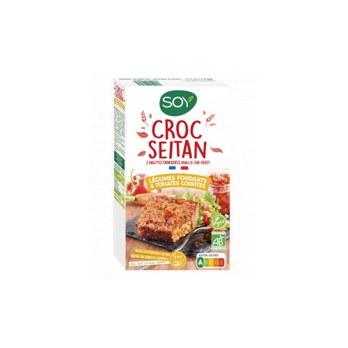 CROC SEITAN LEGUME FONDANT TOMATE 2x100g