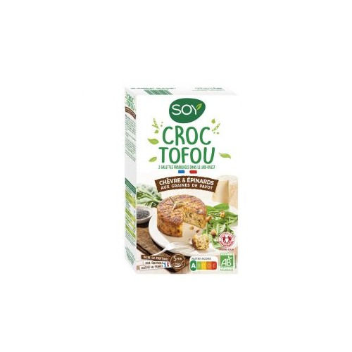 CROC TOFOU CHEVRE EPINARD 2x100g